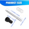 50pcs Window Screen Plunger Pins, 5/32" x 1-1/2" Aluminum Alloy
