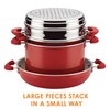 Rachael Ray Get Cooking Stackable Nonstick Pots and Pans, Cookware