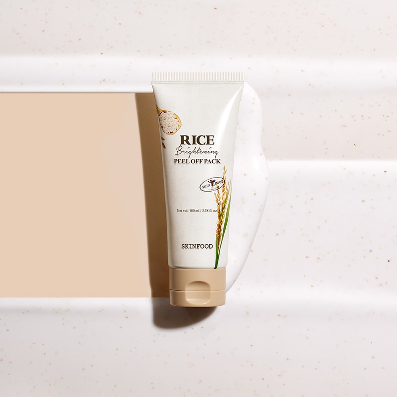 skin food [Skinfood] Rice Brightening Peel Off Pack 100ml /