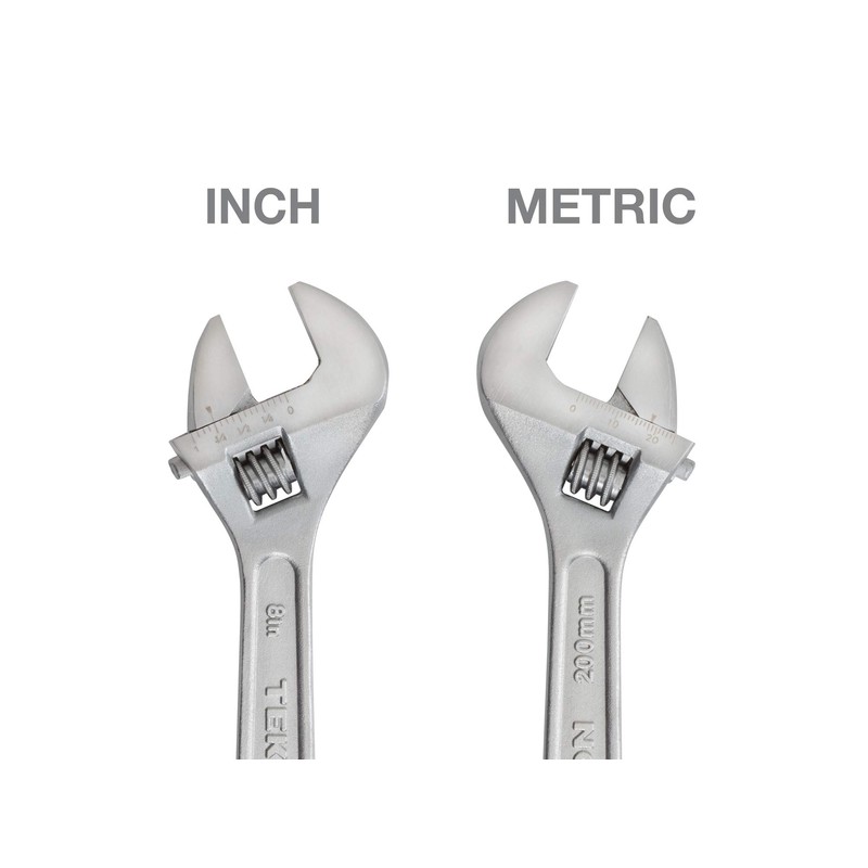 TEKTON 8 Inch Adjustable Wrench | 23003