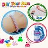 VINATO Set Creativo Fai-da-Te, Kit Completo per Intreccio Scoubidou con