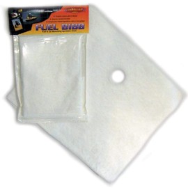 Hardline Products Fuel Bibb Oil and Gas Absorbent Cloth, White