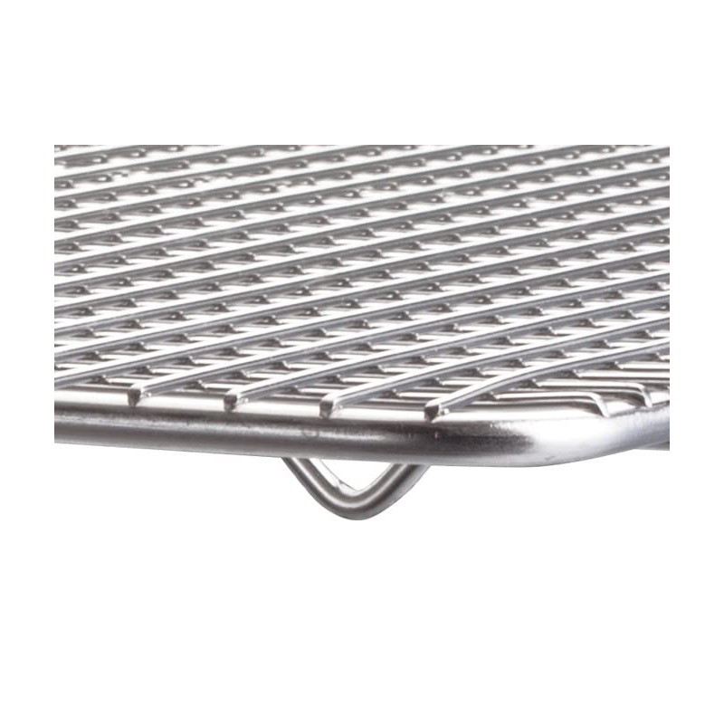 Winco Pan Grate, 5 pulgadas por 10 1/2 pulgadas, cromo,