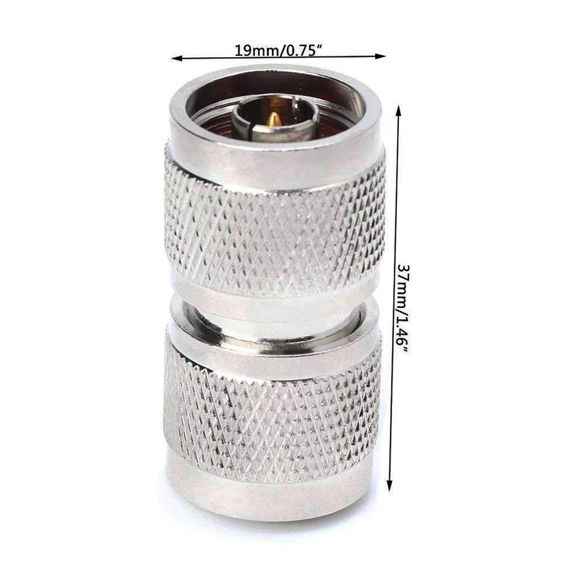 TengKo N Plug to UHF PL-259 PL259 Plug Coaxial Adapter