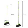 Soft Bristles Green Angle Broom Long Handle Indoor Broom for