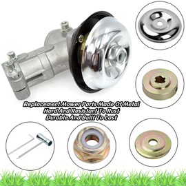 Pack of 6 Lawn Mower Blade Adapter Kit, Gear Strimmer Parts, Durable Lawn Mower Parts, Brush Cutter Accessories, Lawn Mower Replacement Parts, Lawn Mower and Brush Cutter for Weeding Weeds in the