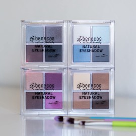 benecos - Natural cosmetics - Quattro eyeshadow palette - vegan - smokey eyes