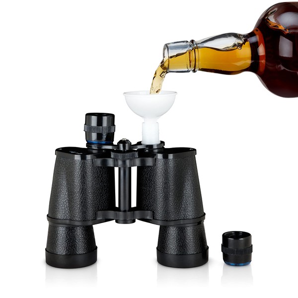 True Binocular Flask - Gameday Hidden Flask - Secret Alcohol