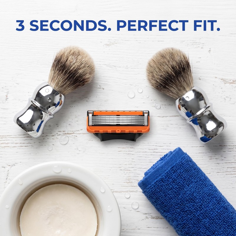 5 Layer Razor Blade Refills for Men, 12-Piece Set