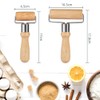 RoxNvm Rolling pin, 2 pieces dough roller, small and medium