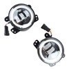 Aqxreight 2 Uds Faros Antiniebla de Parachoques Impermeable 4 Pulgadas