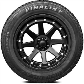 Finalist Terreno A/T LT275/65R20 10 Ply 126S Load Range E SUV Light Truck All Season All Terrain Tire 275/65/20 (Tire Only) + Road Hazard Warranty Included 275/65/20