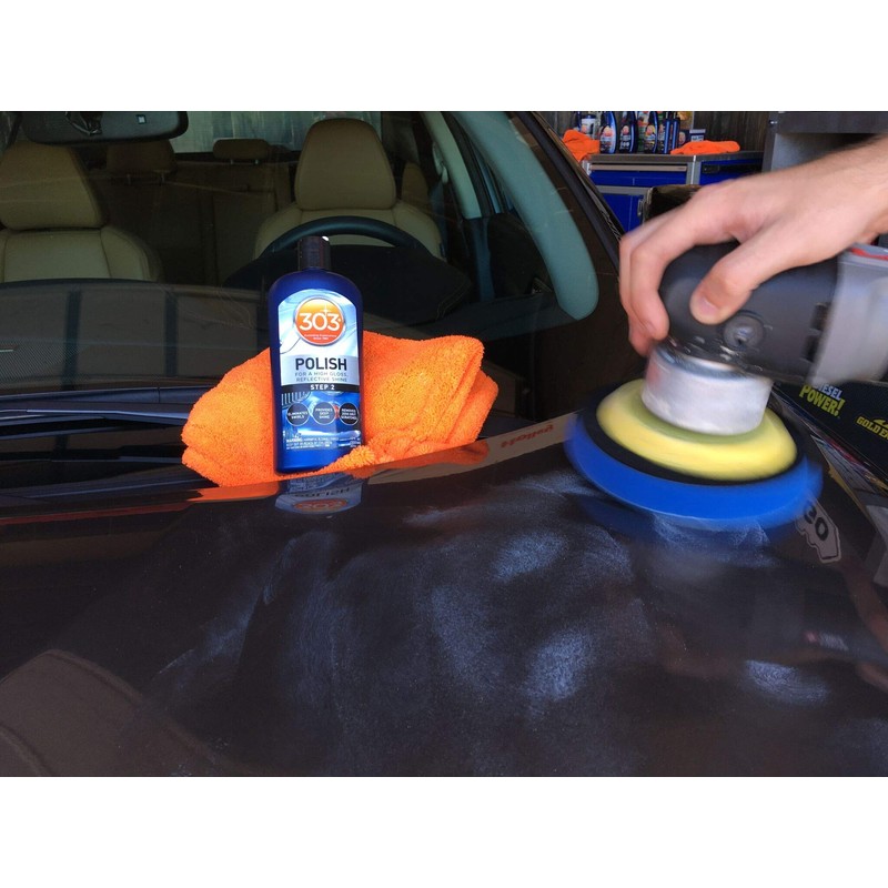 303 Polish - for High Gloss, Reflective Shine - Eliminates