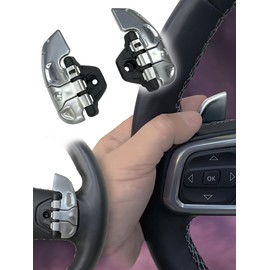 AZUTO Paddle Switch/Steering Shift Covers for Jeep Wrangler JL/JT 2018-2026 Wrangler Accessories MHG-048 Steering Wheel Accessories Handle Accessories Paddle Shift