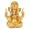 Indian Ganesha Statue Elephant Hindu God Sculpture Resin Decorative Indian