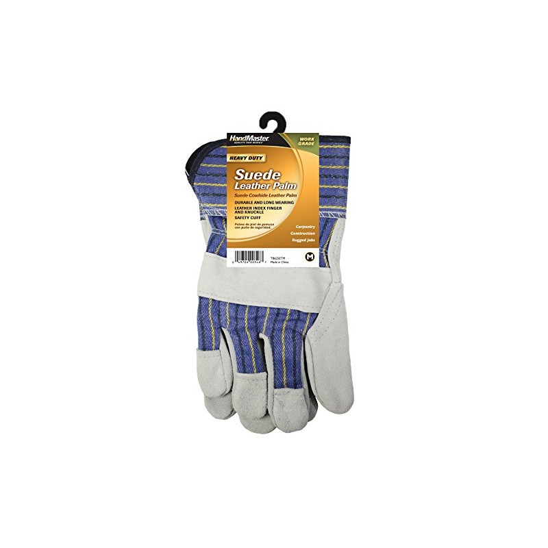 MAGID Duramaster Select Cow Split Leather Palm with Poly Safety