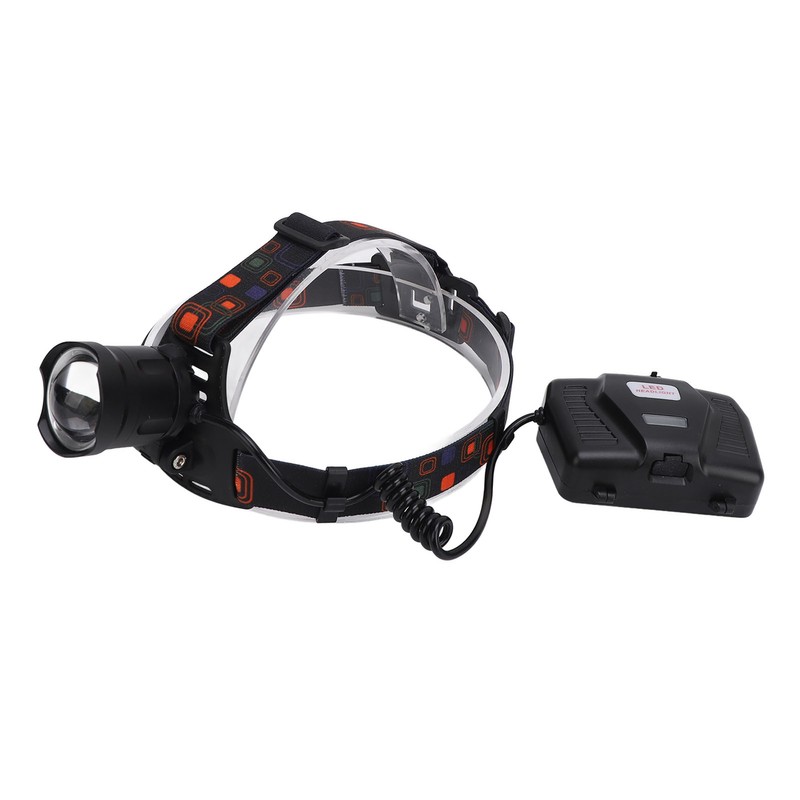 LED Headlamp High Power Adjustable Angle Telescopic Focus Waterproof Headlight
