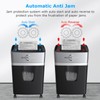 BONSEN 12-Sheet Micro Cut Paper Shredder for Home Office Use,