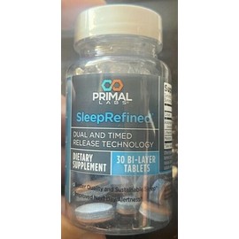 NA Primal Labs SLEEPREFINED Dual-Timed Release - Stress & Anxiety Relief - 30 Tabs!