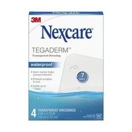 Nexcare Tegaderm Transparent Dressings 4 Inches X 4 4 Inches