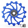 IMPALAPRO Bicycle Shift Rollers 15T/17T AL7075 CNC with Ceramic Bearings