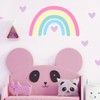 Large Rainbow Wall Sticker for Kids’ Bedroom, Nursery, Playroom(4)