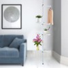 VPABES 7-Tier Shower Caddy Corner for Bathroom,Adjustable Shelves with Tension