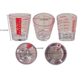 Mirage, Mini Plastic Measuring Cup - Compact and Precise