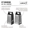 Lurch 240250 RazorTech Vierkantreibe aus Edelstahl und Kunststoff, 23 x