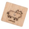 Cutting Die Cow Shape 55x42mm Leather Punching Mold Alloy Steel