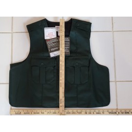 Elbeco Body Shield External Vest Carrier V3117B SMALL - Long, Spruce Green, New