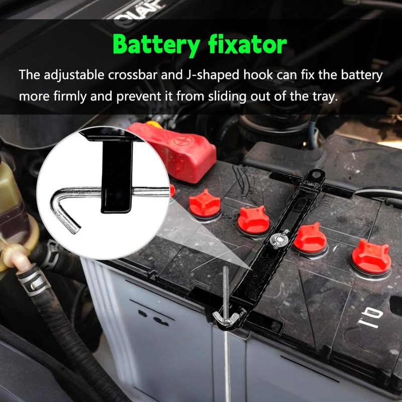 QKWL Battery Hold Down Kit, Battery Hold Down, Battery Tie
