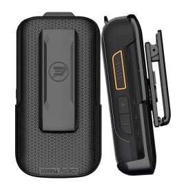 Wireless ProTech Sonim XP3 PLUS (XP3900) Case Swivel Belt Clip Holster with Quick Release Latch