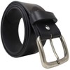 Full Cowhide Leather Belt 5.0 cm - black