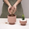 UBEE Terracotta Plant Pots for Plants Ceramic Indoor Flower Planter