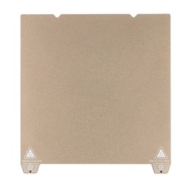 PEI Build Plate Diamond Pattern Sheet 235x235mm with Grooves Dual Ears for Ender 3 S1 S1 Pro 3D Printer