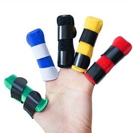 Versatile Finger Support Splint for Bent Fingers and Joint Protection Size/Yellow 30ea