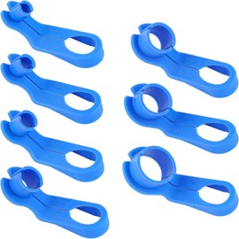 Mtxorvix 7PCS Air Conditioning/Fuel Line Disconnect Tool Set - Multiple Specifications (1/4 5/16 3/8 1/2 5/8 3/4 7/8 inch) Fuel Line Removal Tool (7 Pieces in Blue)