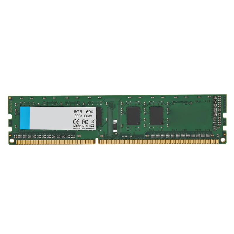 DDR3 UDIMM 1600Mhz RAM 64bit Width 40Pin Data Interface Plug