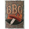 UK Seller RETRO METAL WALL SIGN BBQ TIN VINTAGE KITCHEN