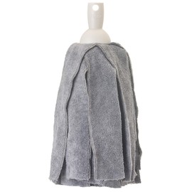 Vigar - Replacement for mop - Universal thread - 10 x 10 x 15 cm - Microfibre washable - Maximum absorbency - for all floors - Grey