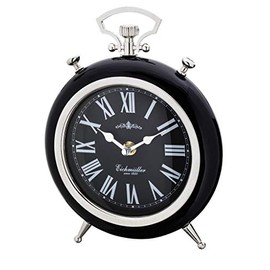 Eichmüller since 1950 Table Clock TU Design 25 cm Black