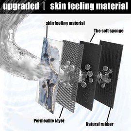 Bath Mat Rug,Gilt Marble Non-Slip Super Absorbent Quick Drying Bathroom Floor Mat,Fit Under Door,Easy to clean,Shower Rug for Shower Sink Bathtub(16" x 24"Rectangle)