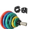 Tioamy Barbell Clasps Clasp Barbell Collars Spring Clasps Dumbbell Clamps