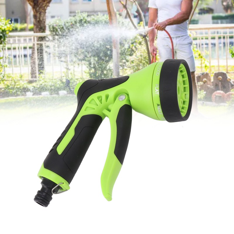 Garden Hose Nozzle Sprayer 9 Modes Water Spray Nozzle Slip