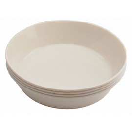 Captain Stag M-9516 BBQ Dish Set, Antibacterial Deep Plate, 4.7 inches (12 cm), Set of 5