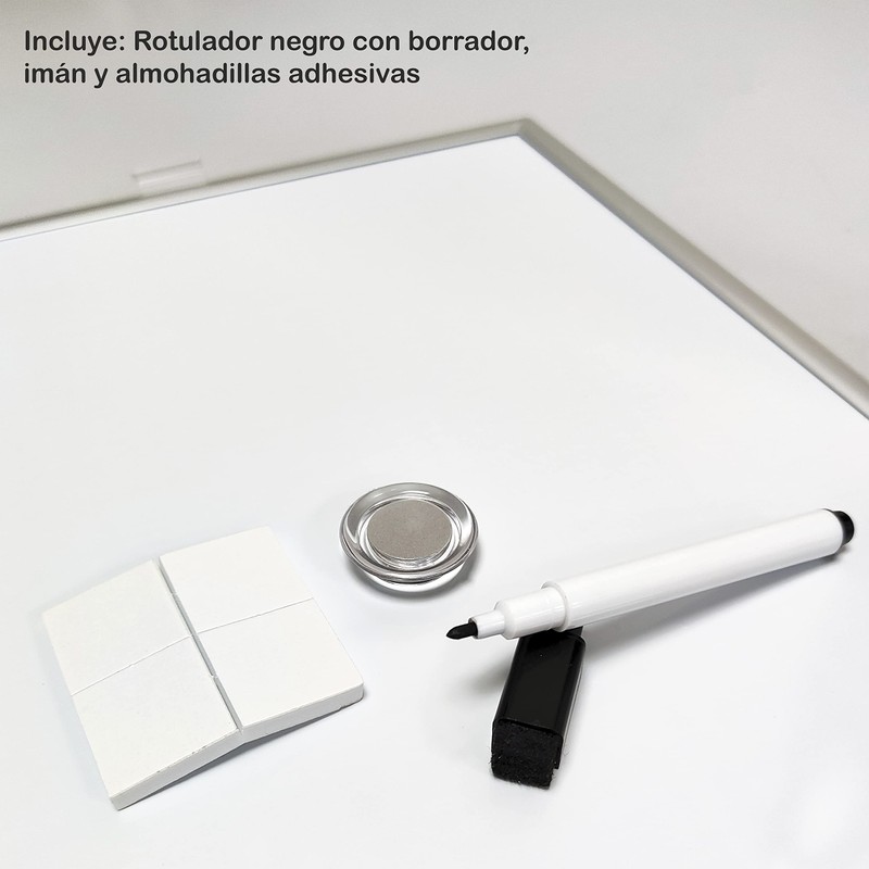 Raylu Paper® - Small Magnetic Whiteboard with Aluminium Frame for