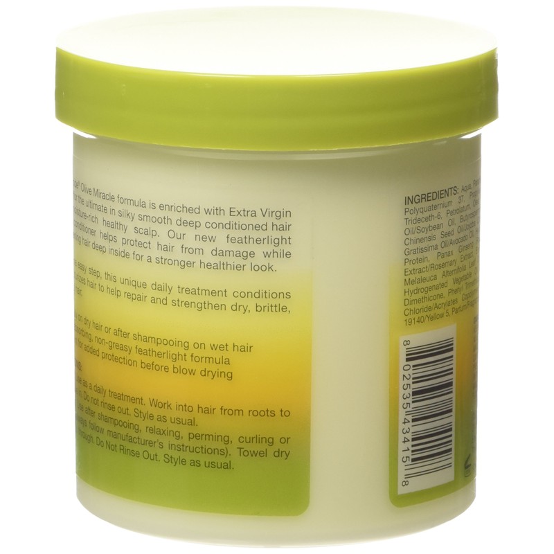 African Pride Olive Miracle Anti-Breakage Leave-In Conditioner 425g/15oz