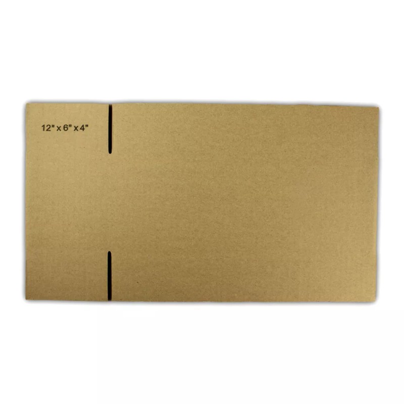 EcoSwift 1-Box 12x6x4 "EcoSwift" Brand Cardboard Packing Mailing Shipping Corrugated