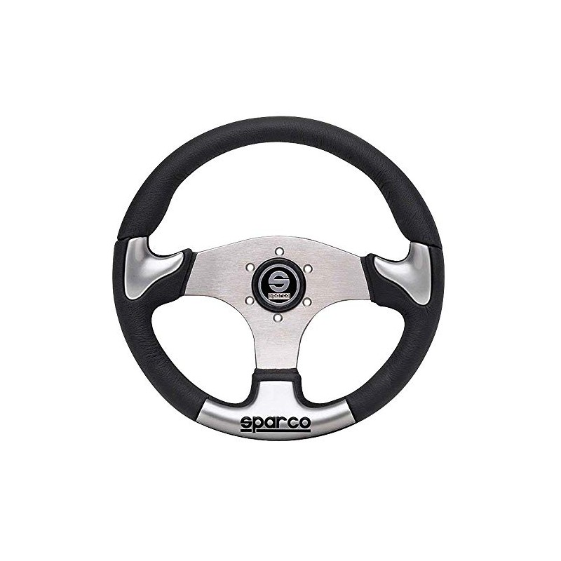 Sparco 015THPUGR345 Steering Wheel (Strwhl P 222 Silver)